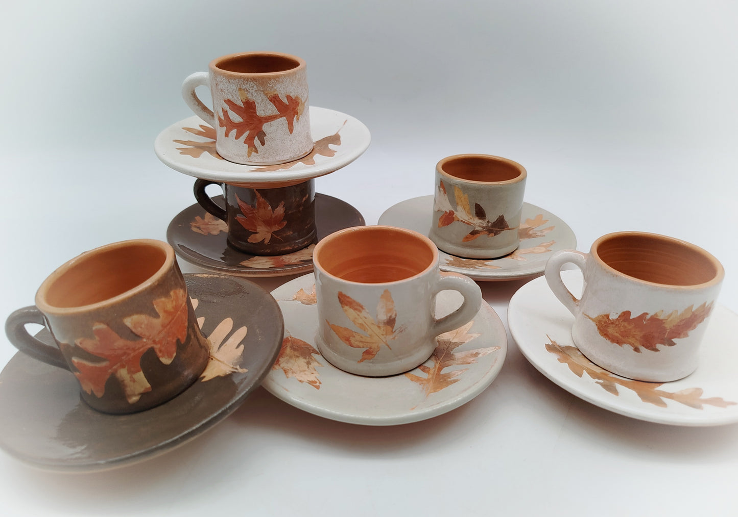 Cylindrical cup + saucer