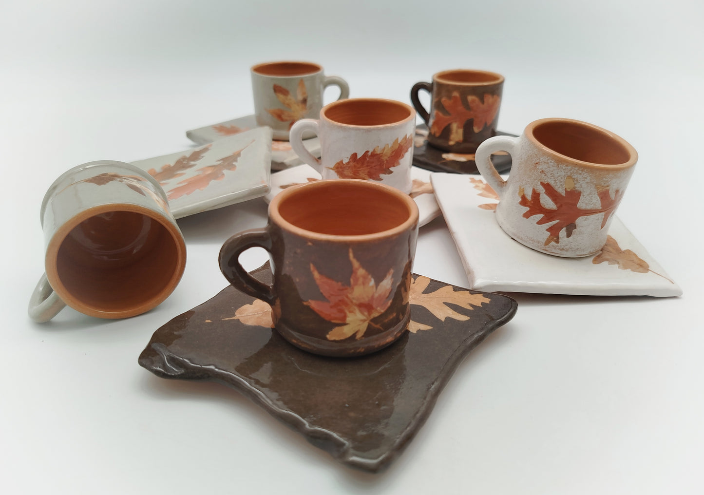 Cylindrical cup + saucer