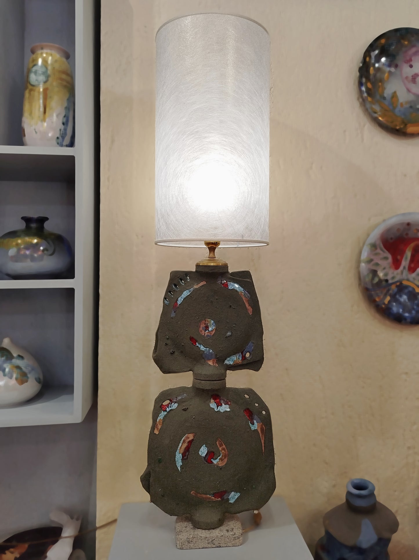 Lampada due moduli schiacciati