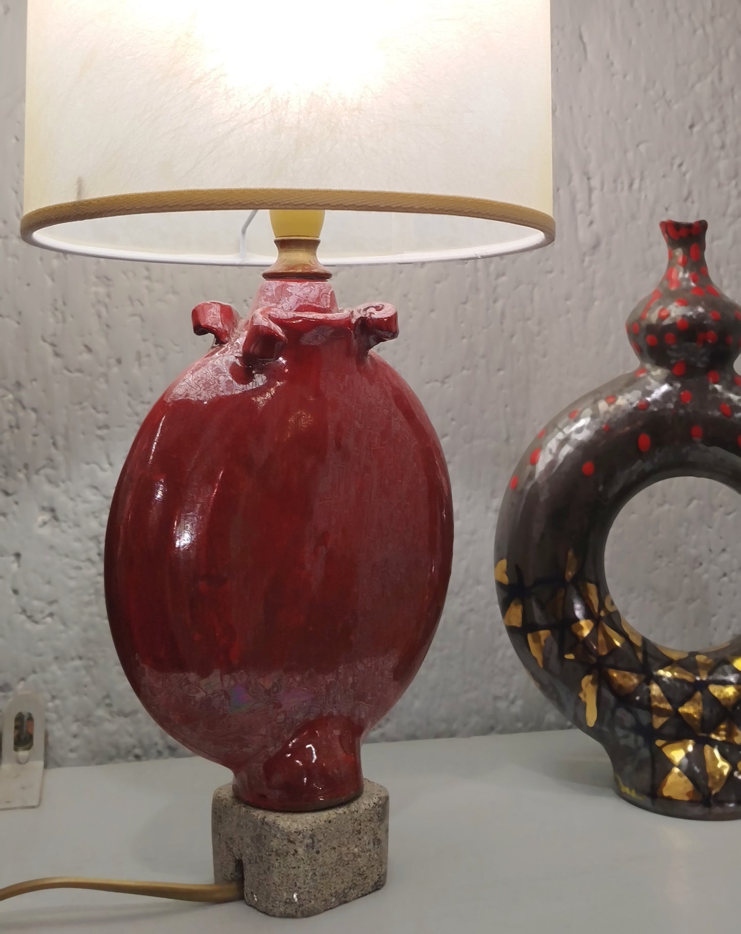 Lampada abat-jour modulo schiacciato