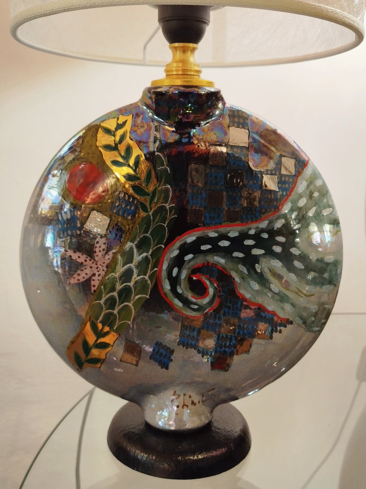 Lampada disco verticale