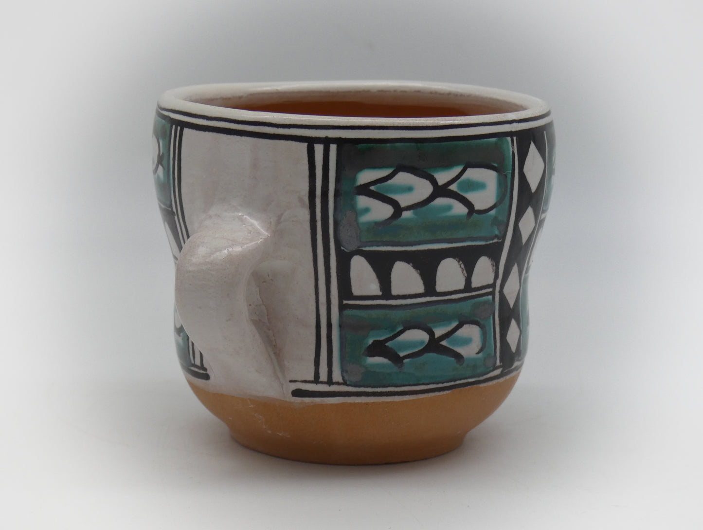 Two-handled glass