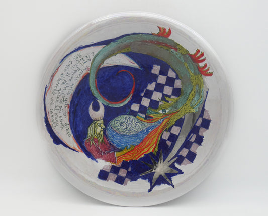 Display plate – Lustre, Gold & Platinum | Riflessi e Risonanze