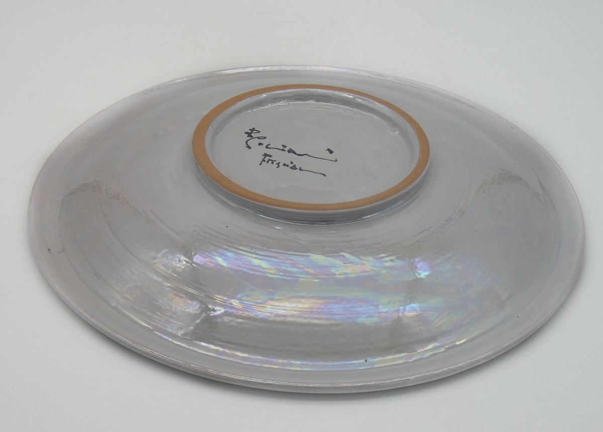 Display plate – Lustre, Gold & Platinum | Riflessi e Risonanze