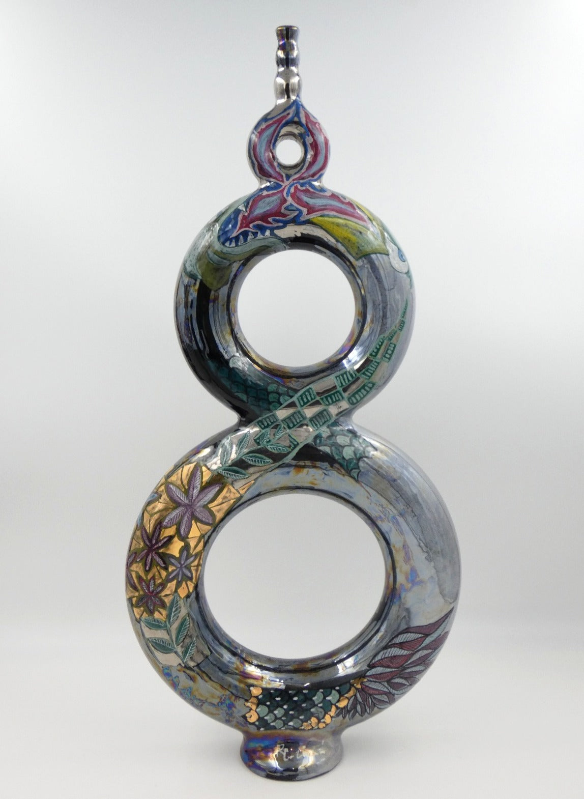 Vaso Bottiglia ad Anelli