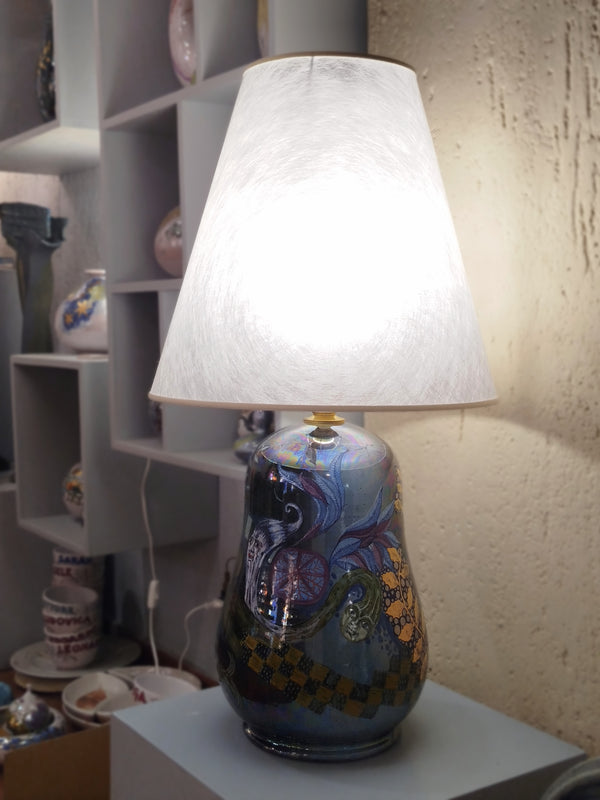Lampada Lustro, Oro e Platino