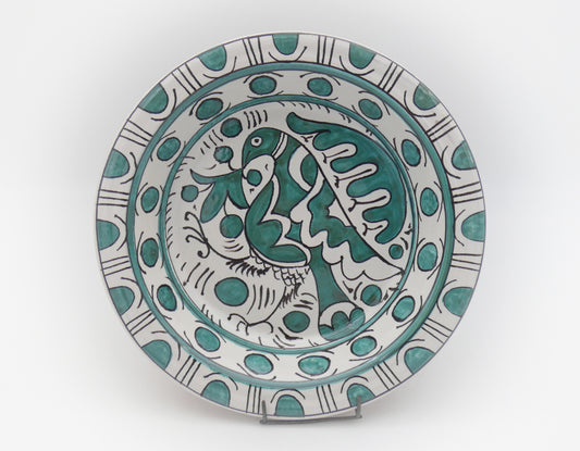 Catino Rinfrescatoio Verde Rame e Manganese