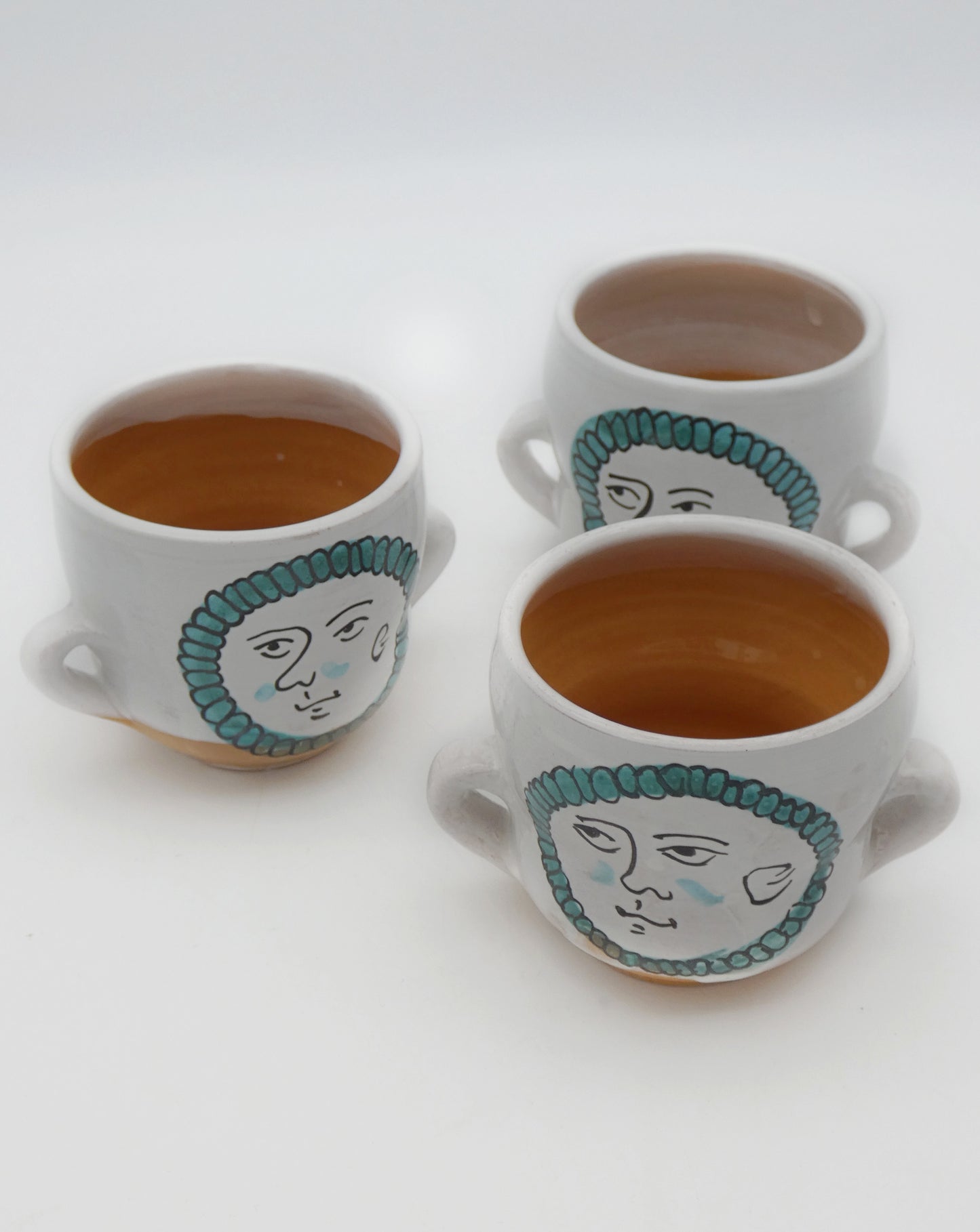 Two-handled glass
