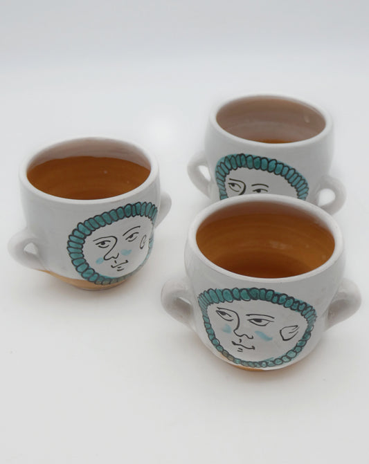 Two-handled glass