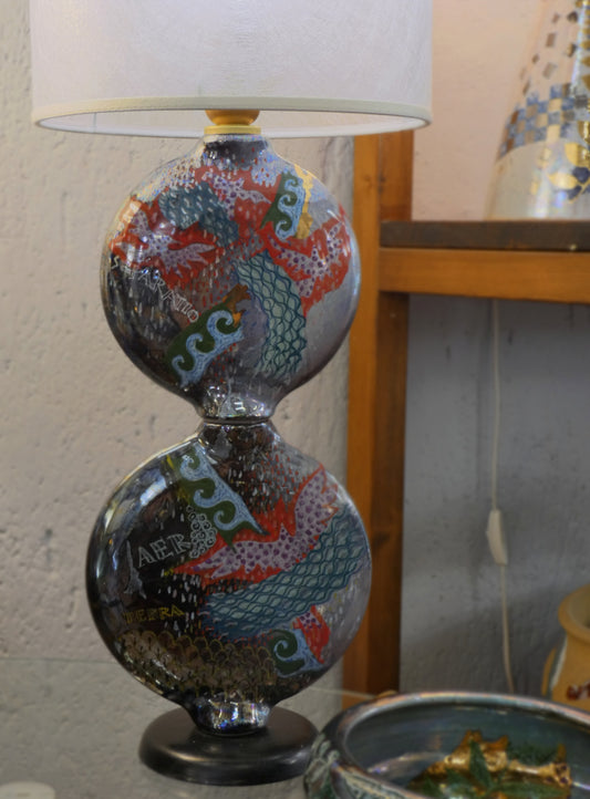 Lampada due dischi Lustro, Oro e Platino