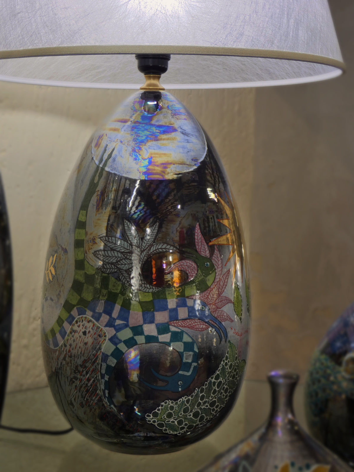 Eierlampe – Lüster, Gold und Platin | Riflessi e Risonanze