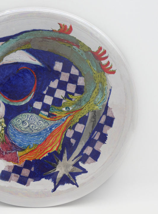 Display plate – Lustre, Gold & Platinum | Riflessi e Risonanze